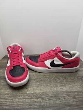 Nike SB Force Rush Pink White Black Mens 11 DH7505-600 Skate Skateboarding Shoes